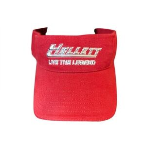 Bold Red Hallett Visor